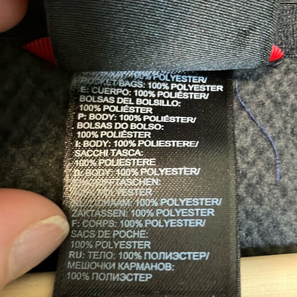 NWT The North Face Charcoal Zip-Up Jacket - Picture 6 of 7